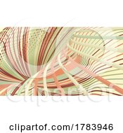 Poster, Art Print Of 3d Geometric Abstract Twist Background