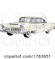 Poster, Art Print Of Beige Cadillac Car