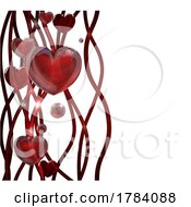 Heart Valentine Background by AtStockIllustration