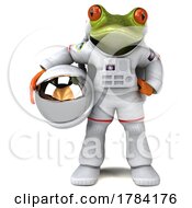 3d Astronaut Frog