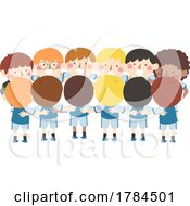 Boys Soccer Team In A Huddle