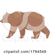 Poster, Art Print Of Walking Finland Brown Bear
