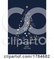 Poster, Art Print Of Decorative Christmas Tree Background
