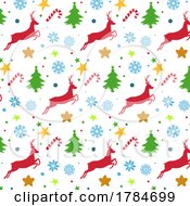 Poster, Art Print Of Colourful Christmas Pattern Design Background