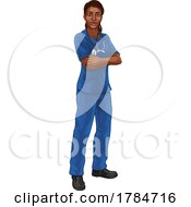 Black Woman Doctor Nurse Medical Professional