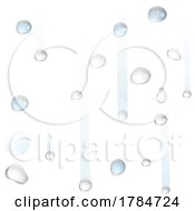 Poster, Art Print Of Rain Drops Drops Drips Water Droplets Background