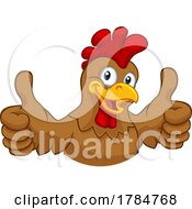 Chicken Cartoon Rooster Cockerel Character