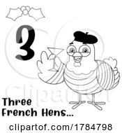 Poster, Art Print Of French Hen