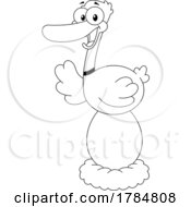 Poster, Art Print Of Cartoon Goose Laying A Gold Egg