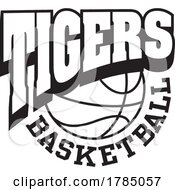 Poster, Art Print Of Tigers Basketball Design