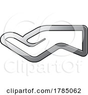 Silver Hand Icon