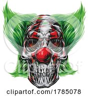 Poster, Art Print Of Skull Clown