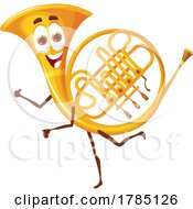 French Horn Mascot