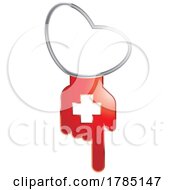 Poster, Art Print Of First Aid Hand And Heart Icon
