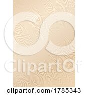 Poster, Art Print Of Distorted Stripes Background In Pastel Metallic Colours