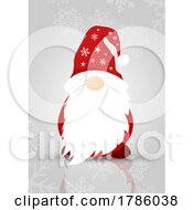 Poster, Art Print Of Cute Gonk Santa Christmas Background