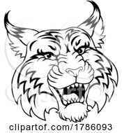 Poster, Art Print Of Wildcat Angry Wildcats Team Sports Mascot Roaring