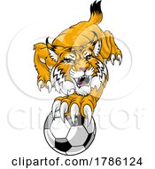 Wildcat Bobcat Soccer Football Animal Team Mascot