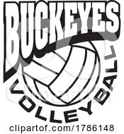 Poster, Art Print Of Buckeyes Team Soccer With A Volleyball