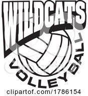 Poster, Art Print Of Wildcats Team Soccer With A Volleyball