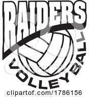 Poster, Art Print Of Raiders Team Soccer With A Volleyball