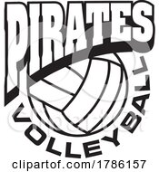 Poster, Art Print Of Pirates Team Soccer With A Volleyball