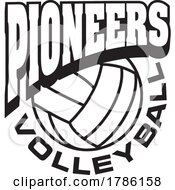 Poster, Art Print Of Pioneers Team Soccer With A Volleyball