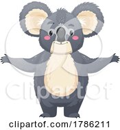 Koala With Open Arms by Vector Tradition SM