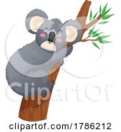 Poster, Art Print Of Koala Sleeping In A Tree