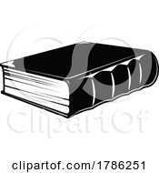 Poster, Art Print Of Black And White Book