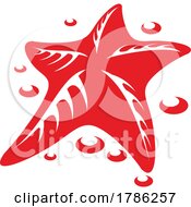 Poster, Art Print Of Red Starfish
