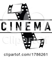Cinema Design With A Film Strip by Vector Tradition SM