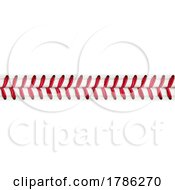 Poster, Art Print Of Baseball Thread Stitches