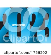 Poster, Art Print Of Modern Happy New Year Background