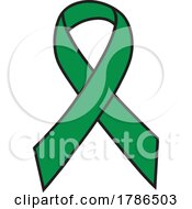 Poster, Art Print Of Green Awareness Ribbon