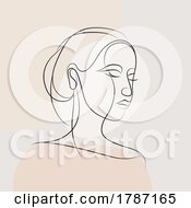 Line Drawing Of A Woman