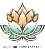 Poster, Art Print Of Lotus Flower Logo