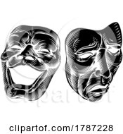 Theater Or Theatre Drama Comedy And Tragedy Masks
