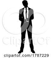 Poster, Art Print Of Business People Man Silhouette Businessman