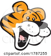 Poster, Art Print Of Cartoon Tiger Mascot