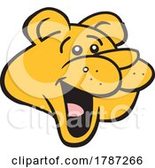 Cartoon Cougar Mascot