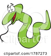 Cartoon Snake Mascot