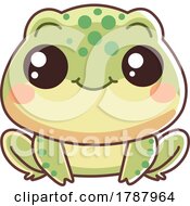 Cartoon Cute Baby Frog