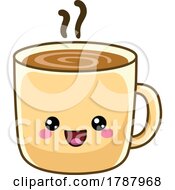 Cartoon Cute Kawaii Coffee Cup