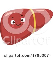 Poster, Art Print Of Liver Mascot