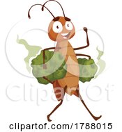Poster, Art Print Of Cockroach Carrying Stinky Balls
