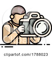 Poster, Art Print Of Male Photographer