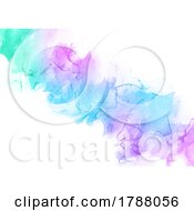 Poster, Art Print Of Pastel Coloured Alcohol Ink Background