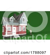 Poster, Art Print Of Young Person With Small House
