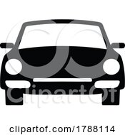 Poster, Art Print Of Black And White Car Icon